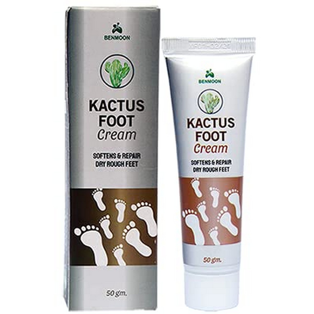 Benmoon Kactus Foot Cream For Softens & Dry Rough Feet (50 Gm)