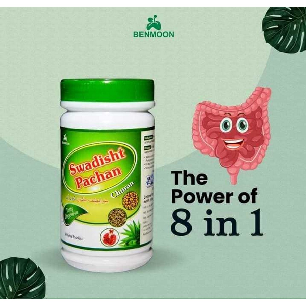 Benmoon Swadisht Pachan Churan For Healthy Digestion (100 Gm)
