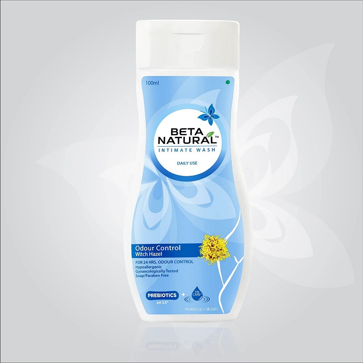 Beta Natural Intimate Wash For Odour Control - Witch Hazel (100 ml)