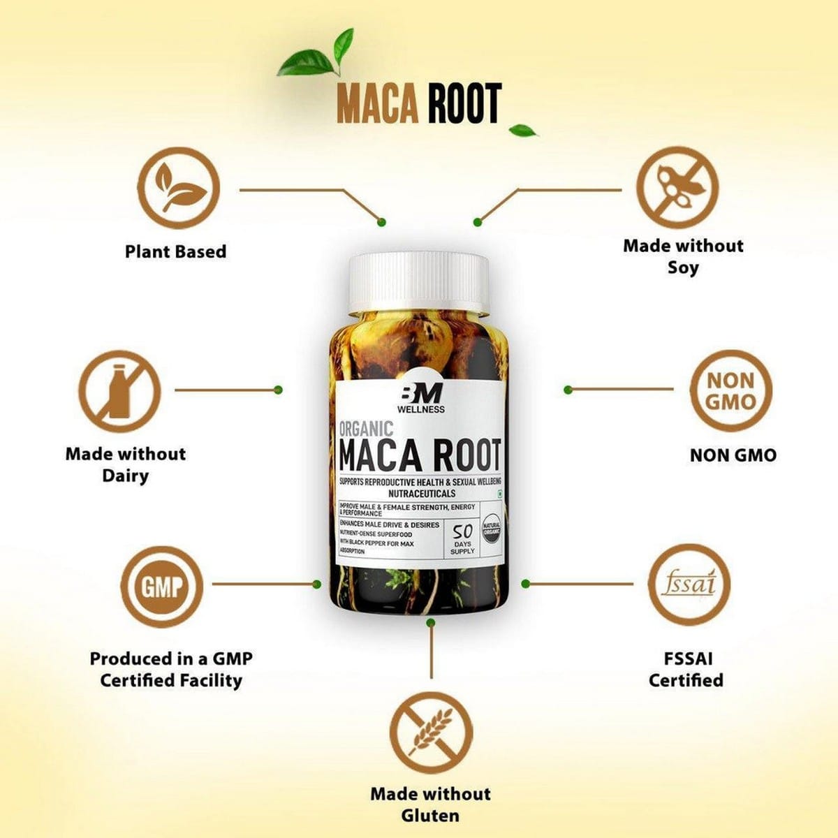 Bigmuscles Nutrition MACA Root (50 Servings)