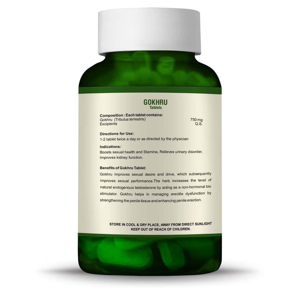 Bio Resurge Gokshura Tablets (60 Tablets)