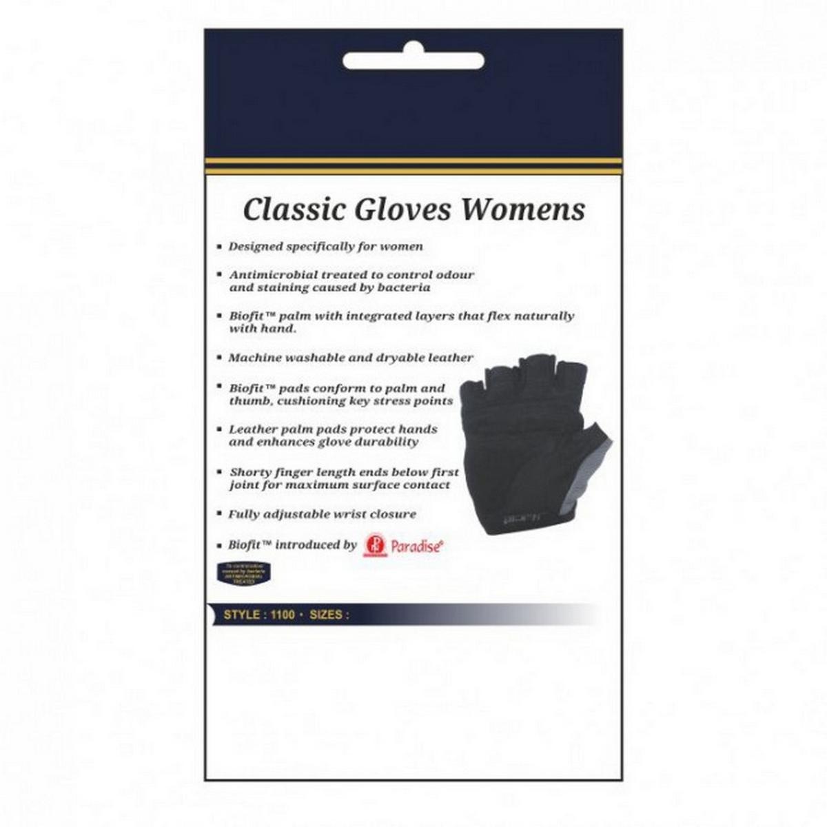 Biofit Classic Gloves Womens (Black/Grey)