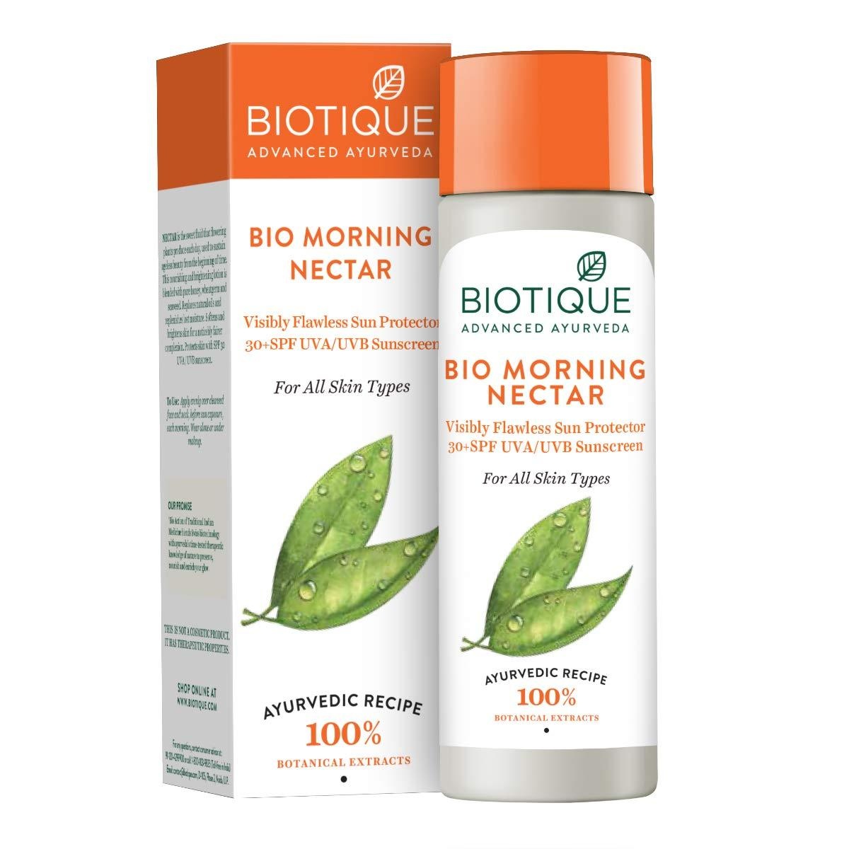 Biotique Morning Nectar Visibly Flawless Sun Protector