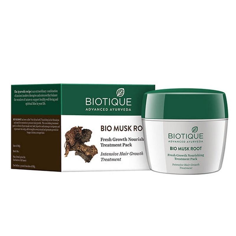 Biotique Bio Musk Root Fresh Growth Nourishing Treatment (230g)