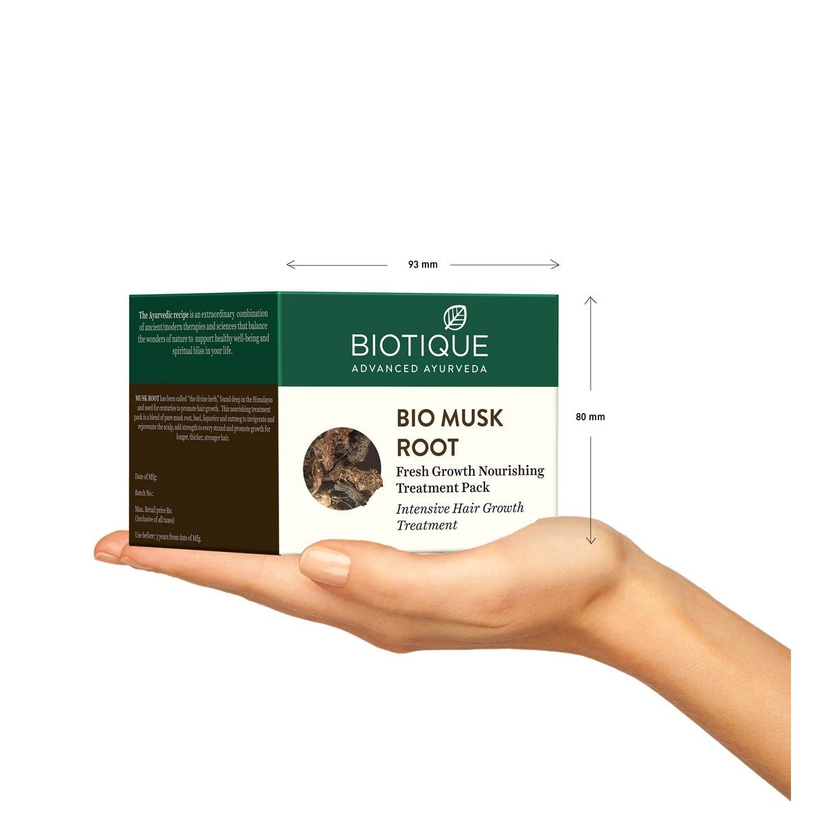 Biotique Bio Musk Root Fresh Growth Nourishing Treatment (230g)