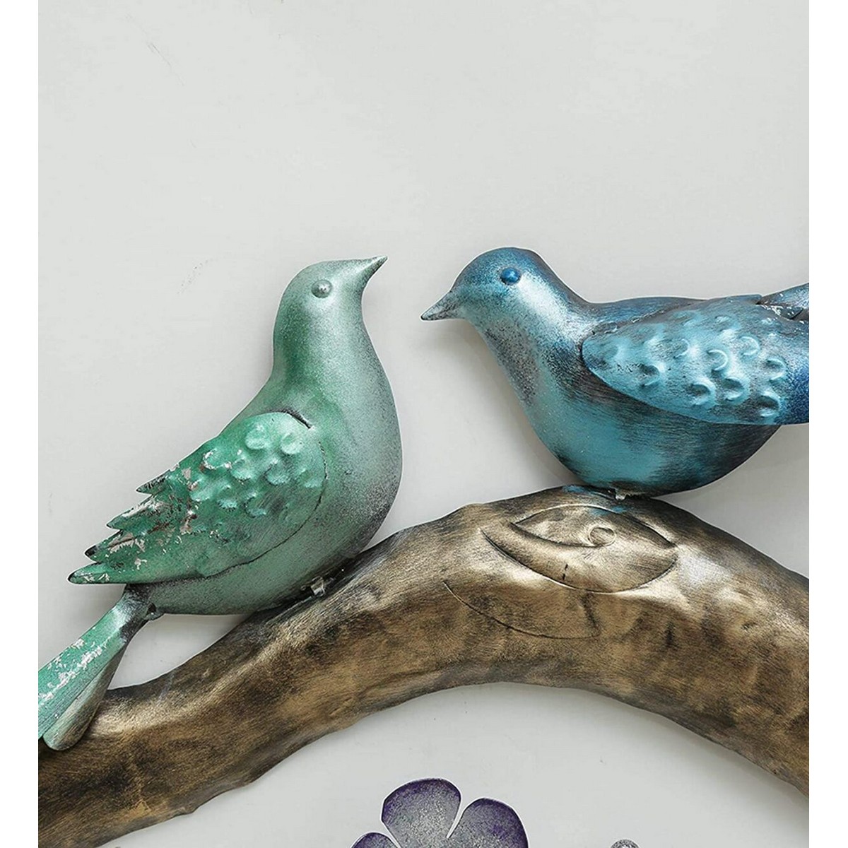 Colorful Floral Birds Decorative Item for Wall