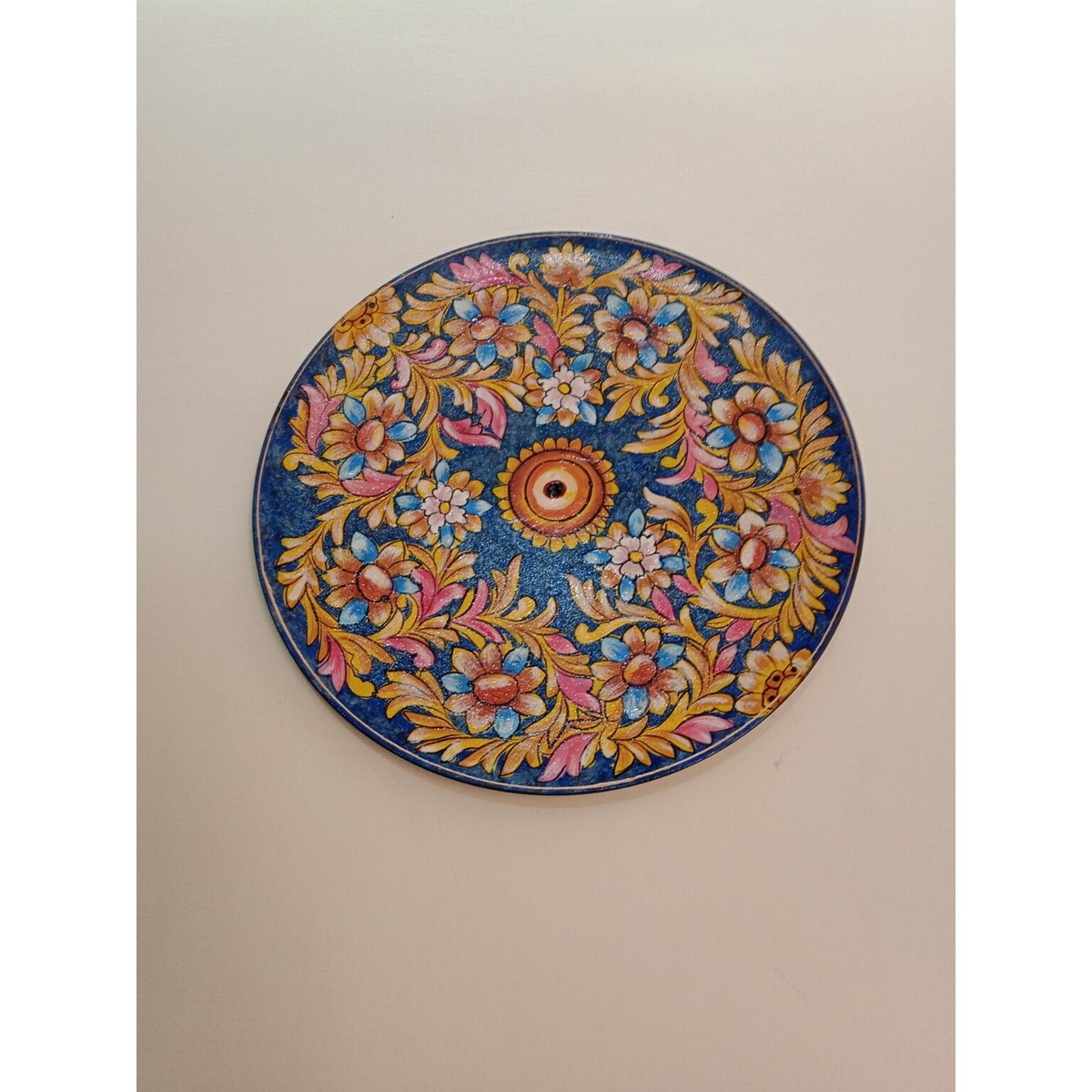 Multicolour Floral Plate for Wall Decoration