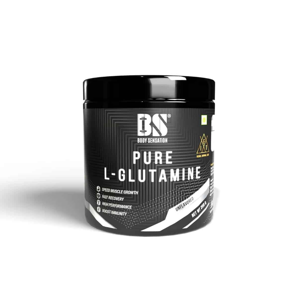 Body Sensation Pure L-glutamine (250 grams)