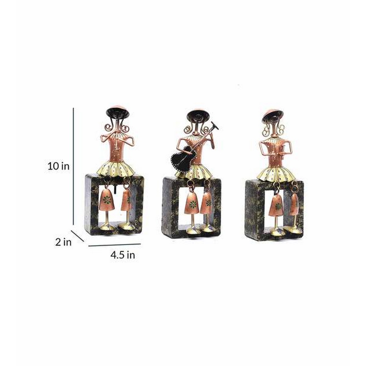 Set of 3 Cap Lady Stands for Table Top