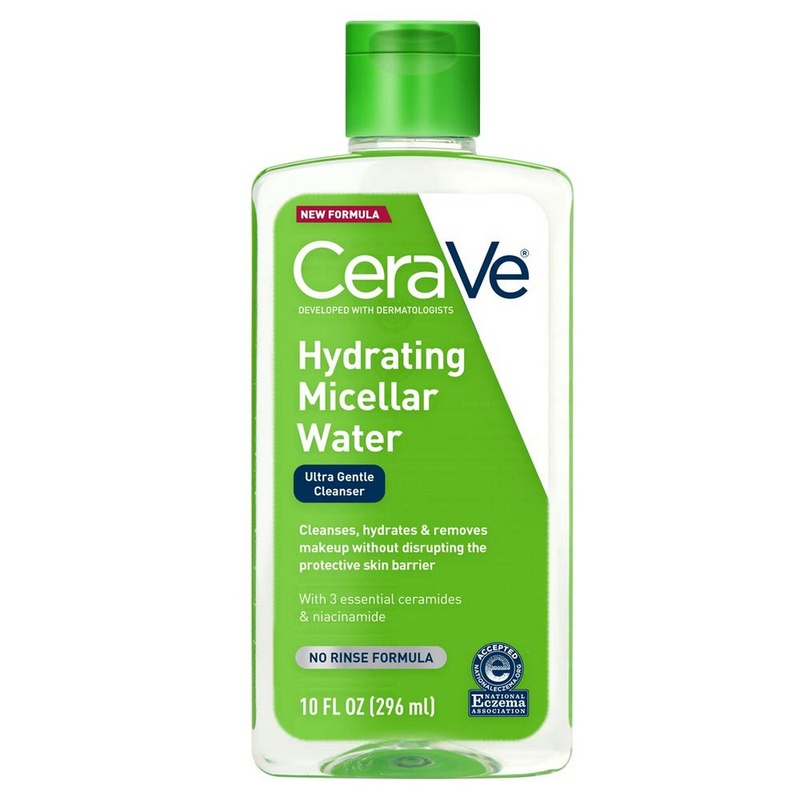 Cerave Micellar Water Hydrating Facial Cleanser (10 Ounce)