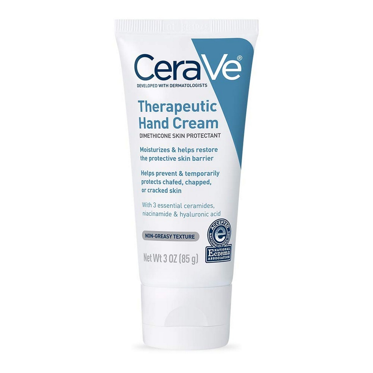 Cerave Therapeutic Hand Cream For Dry Cracked Hands (3 Ounce)