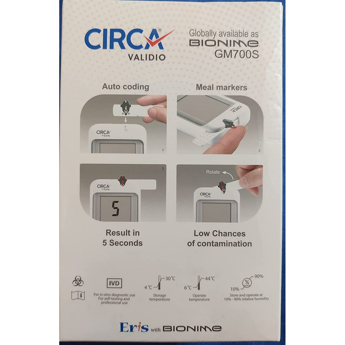 Circa Validio Blood Glucose Monitoring System