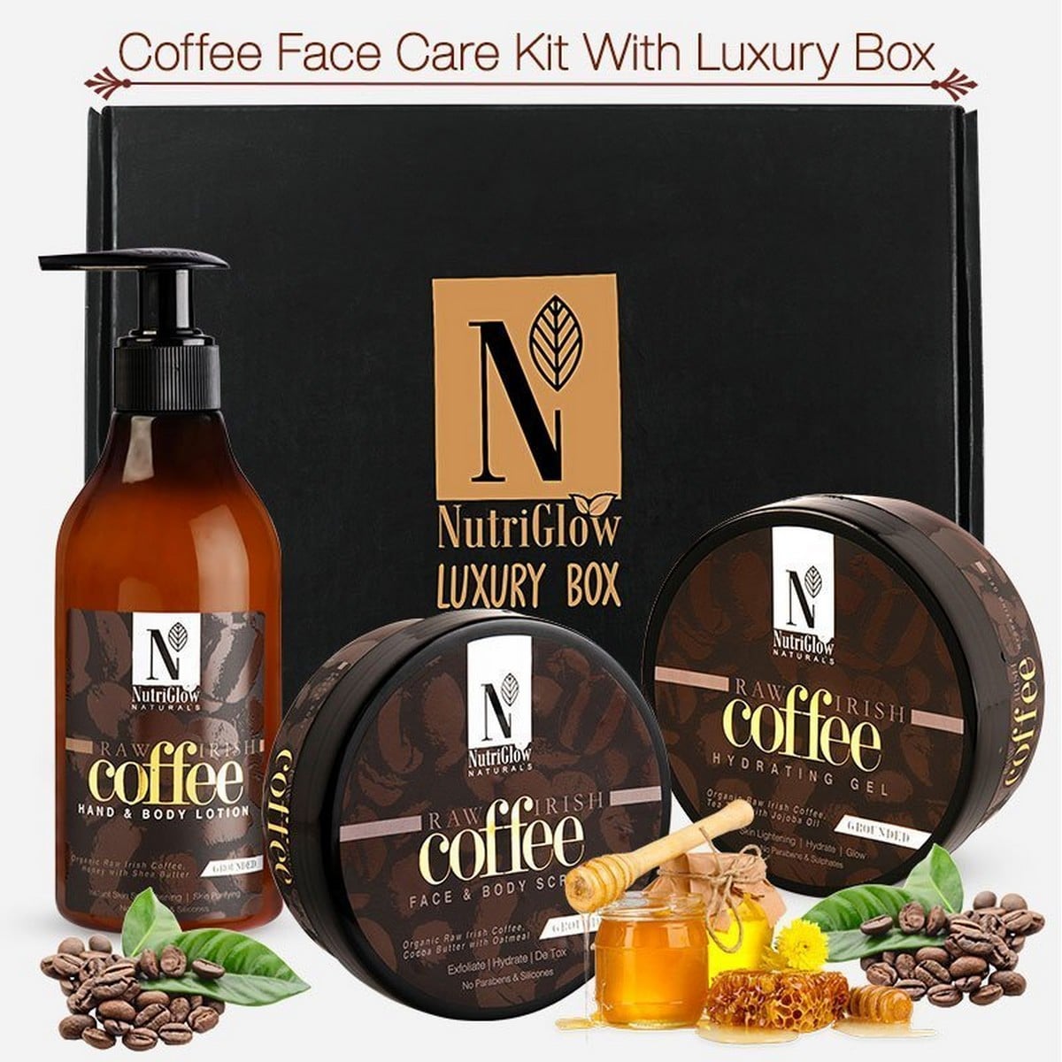 Nutriglow Coffee Advanced Skin Cell Repair Gift Kit (700 gm)