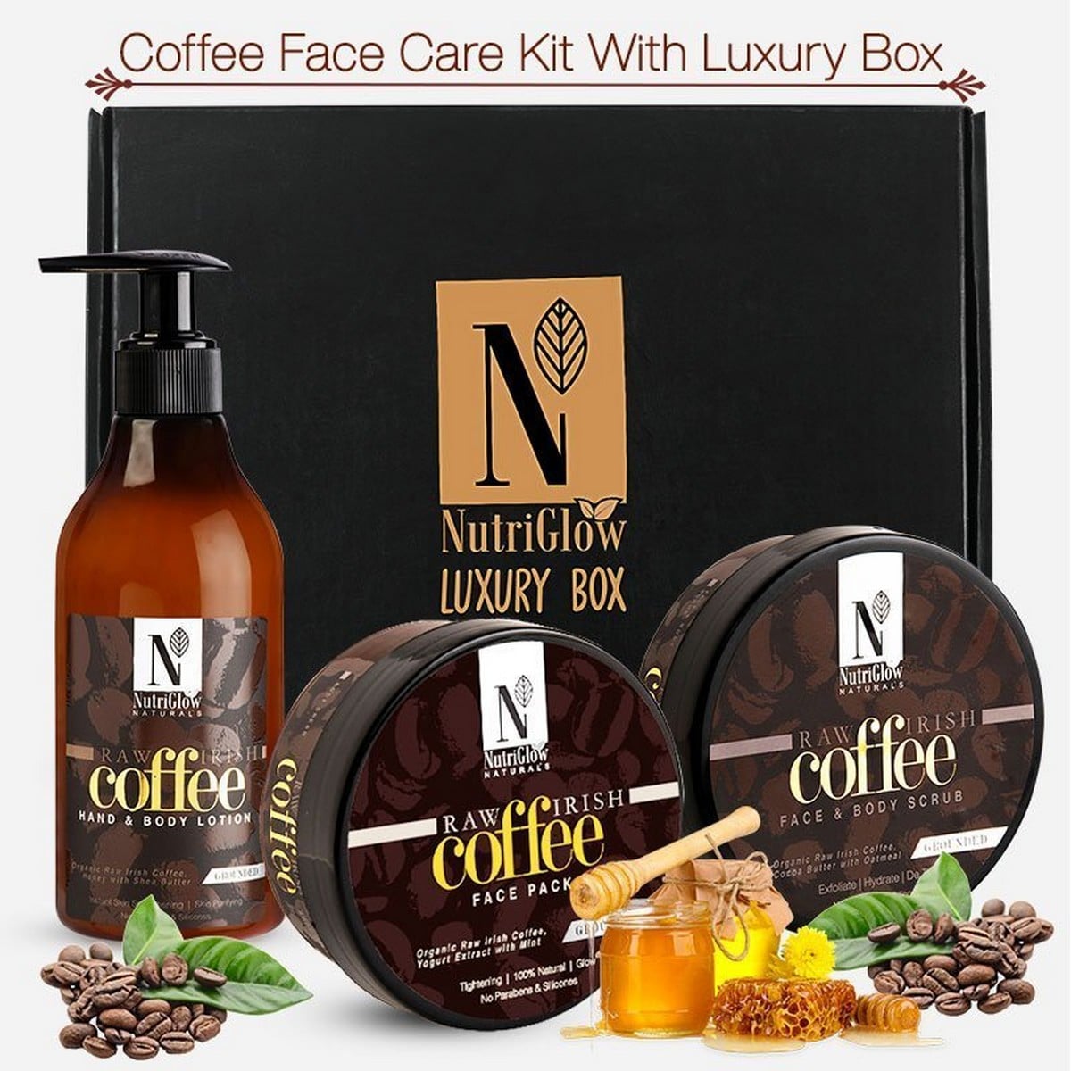 Nutriglow Coffee Deep Exfoliation Kit (700 gm)