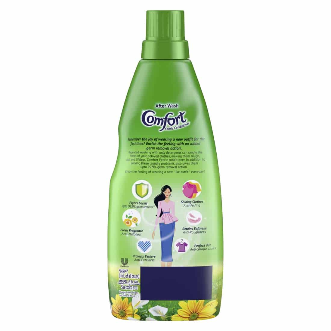 Comfort Anti Bacterial Fabric Conditioner (860 ml)