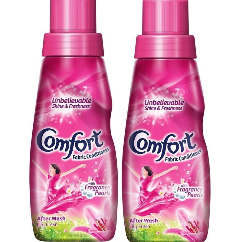 Comfort Lily Fresh Fabric Conditioner Pack Of 2 (220 ml)