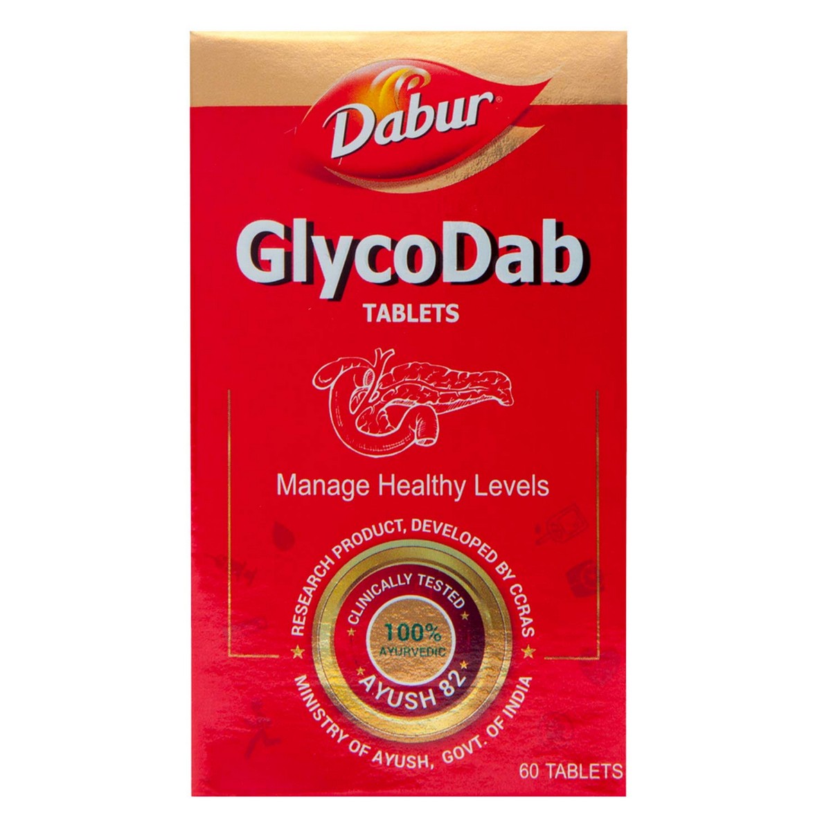 Dabur Glycodab Ayurvedic Tablets For Blood Sugar Management