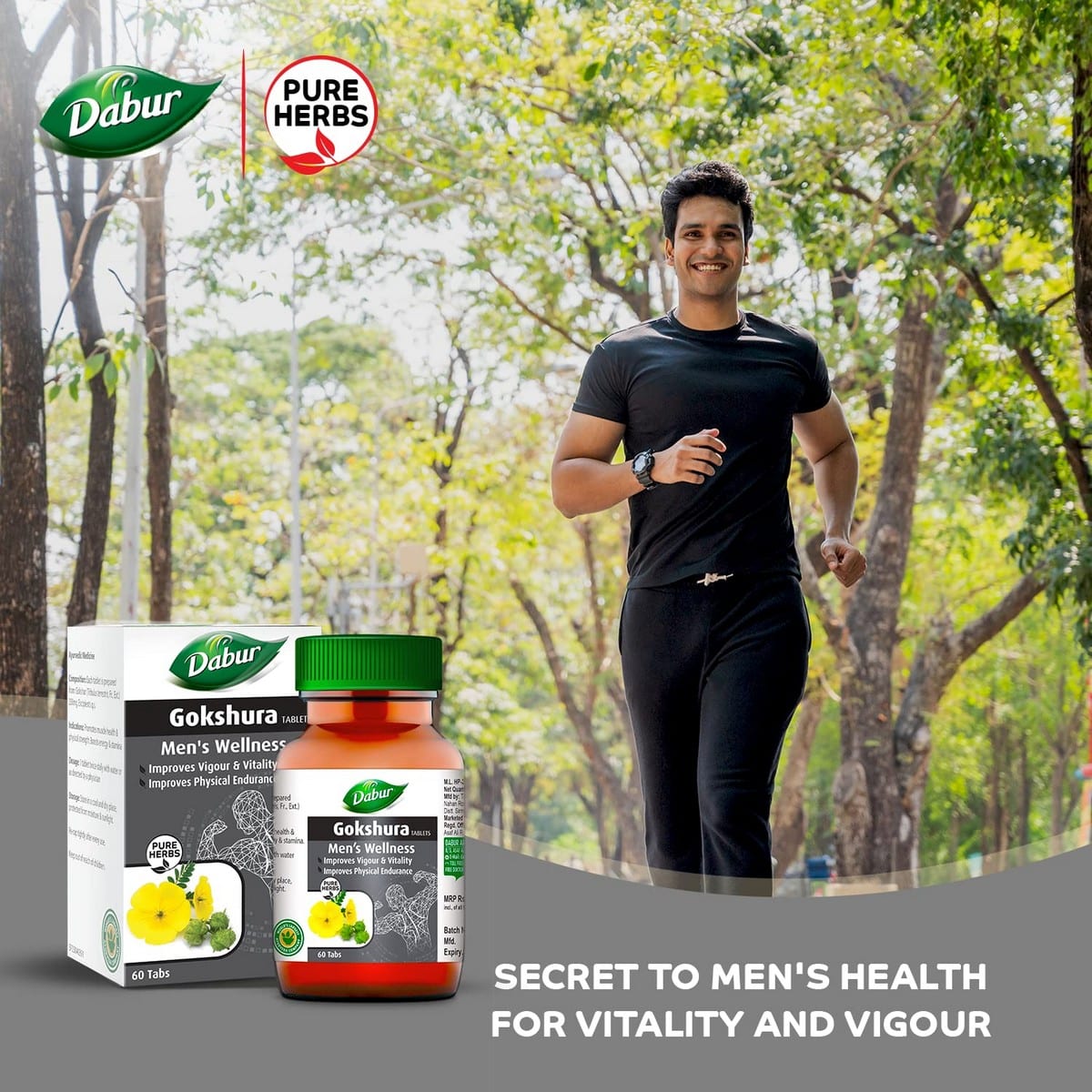 Dabur Gokshura Tablets (60 Tablets)