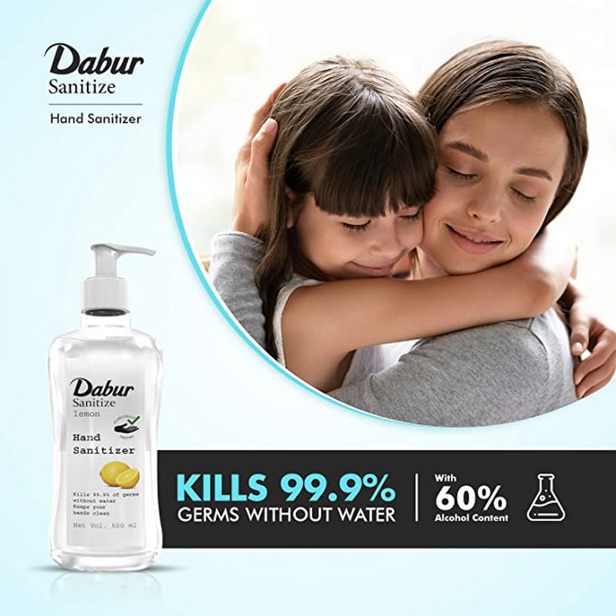 Dabur Hand Sanitizer ( 500 ml)