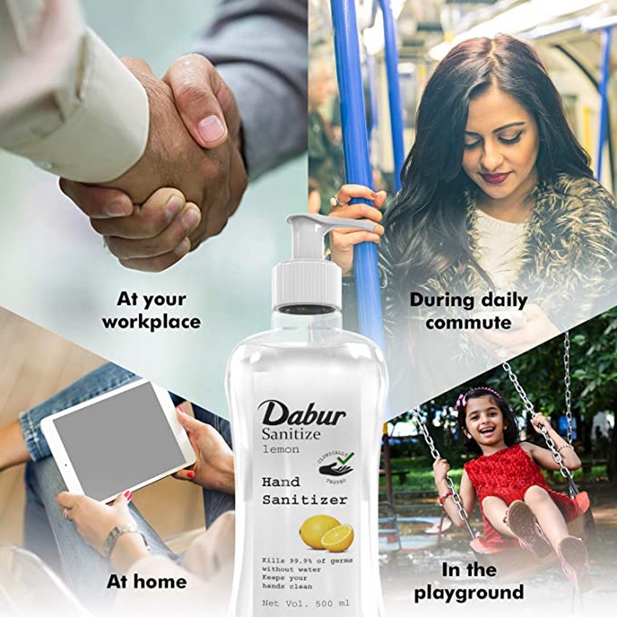 Dabur Hand Sanitizer ( 500 ml)