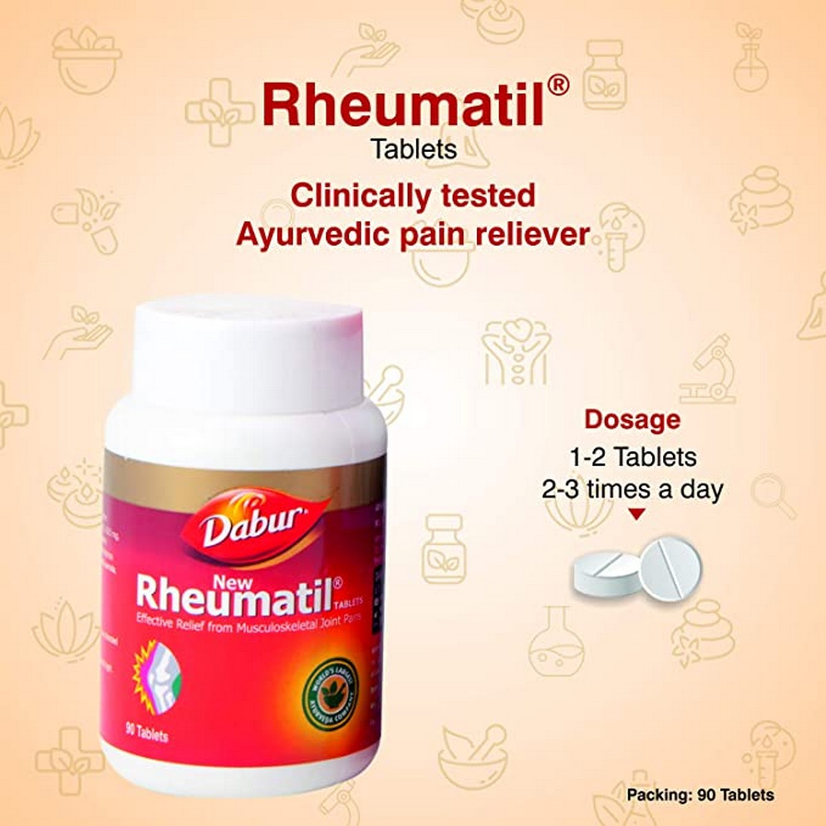 Dabur Rheumatil Tablet ( 90 Tabs)