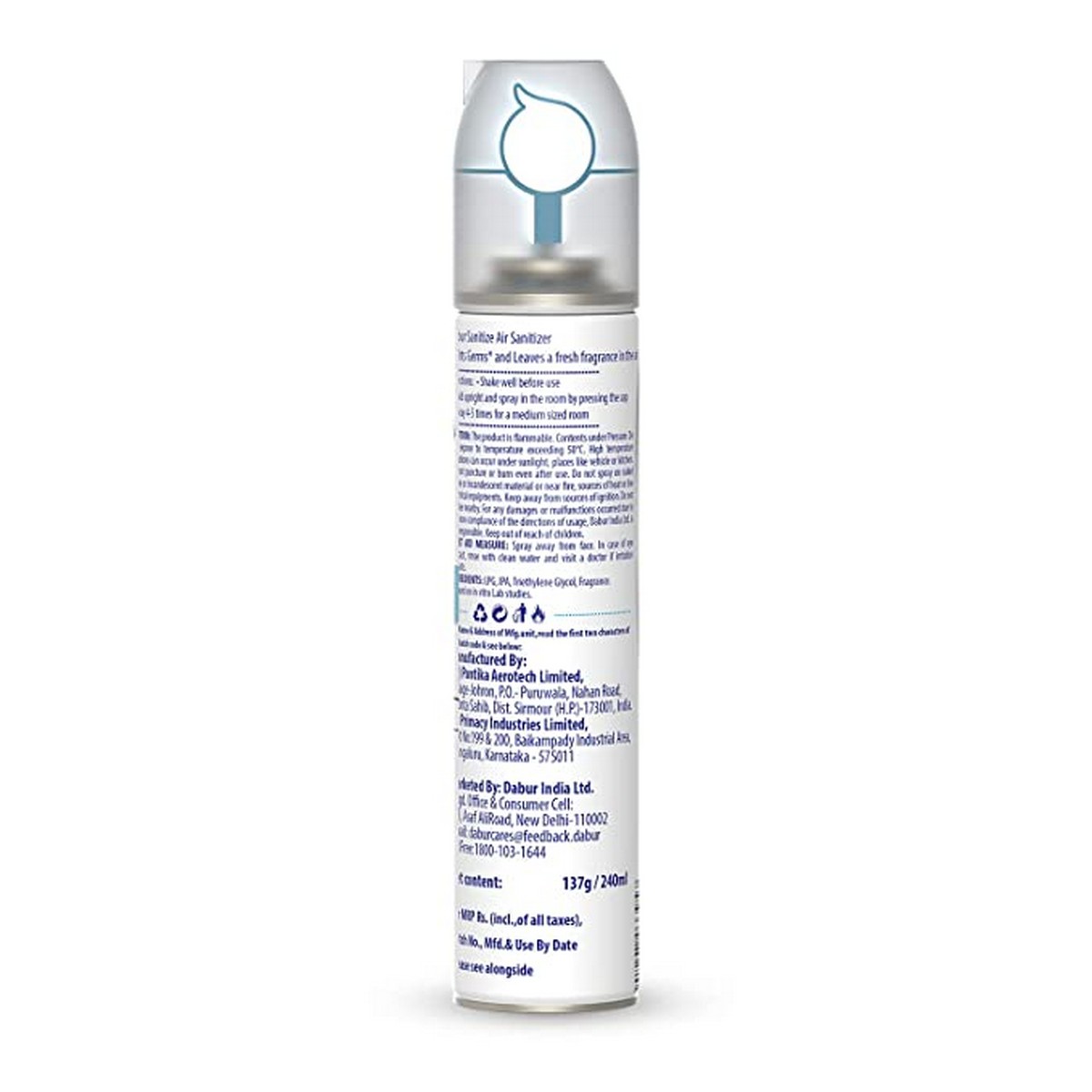 Dabur Air Sanitizer Spray ( 240 ml)