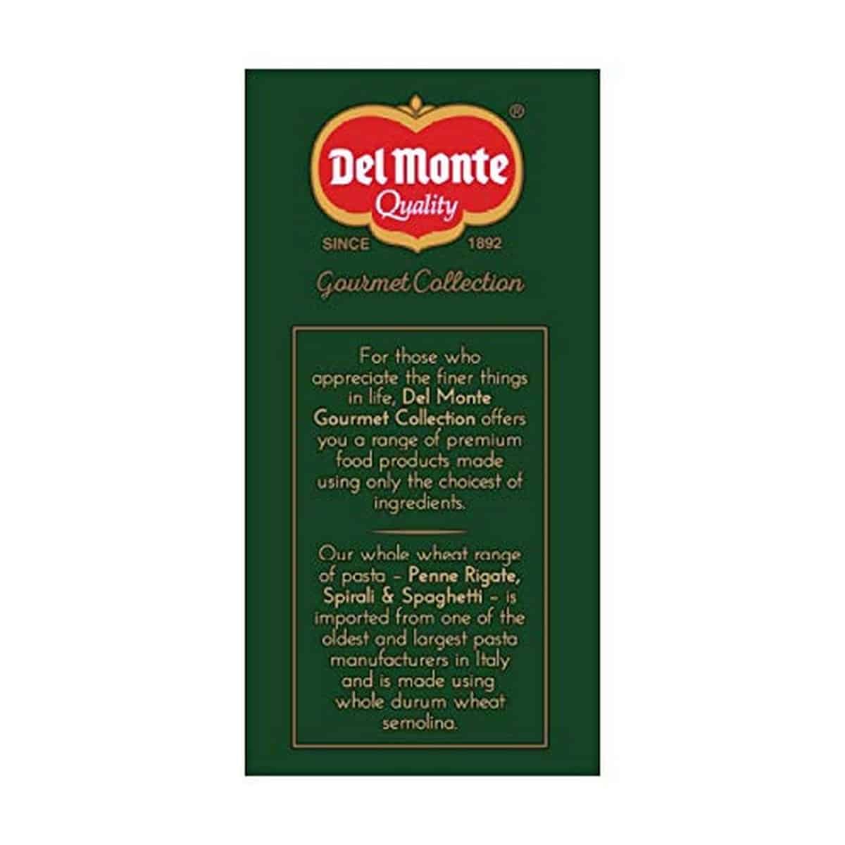 Del Monte Penne Pasta Whole Wheat (500 grams)