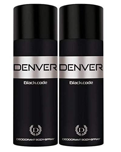 Denver Black Code Deodorant For Men (150 ml)