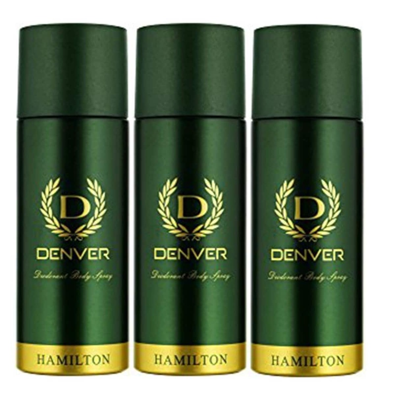 Denver Hamilton Deodorant Men Pack (165 ml)