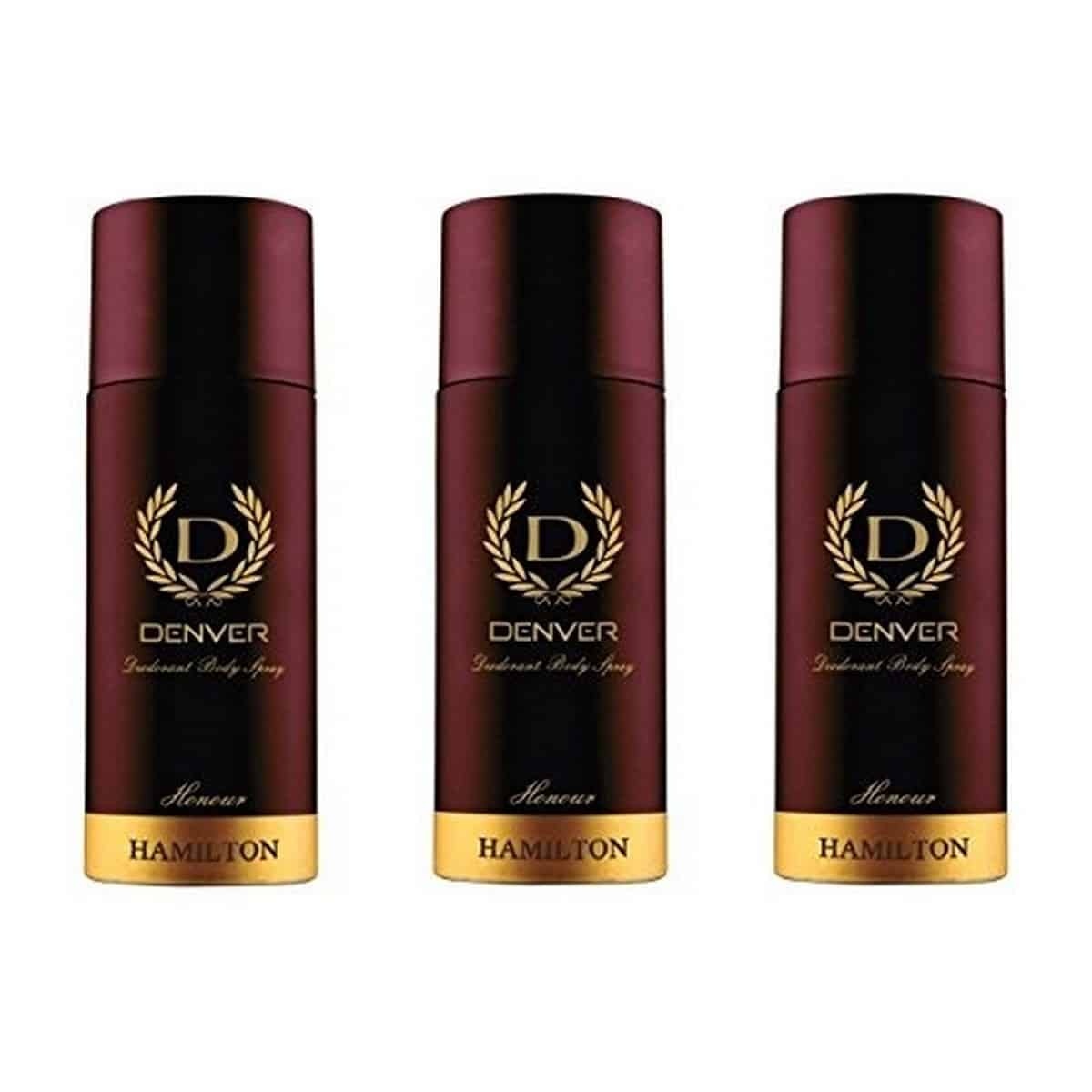 Denver Hamilton Honour Deo Men Pack (165 ml)