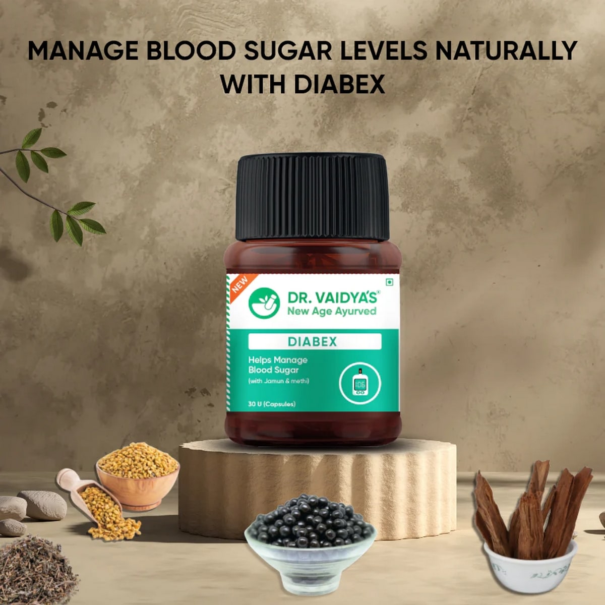 Dr Vaidya's Diabex: Natural & Ayurvedic Blood Sugar Management