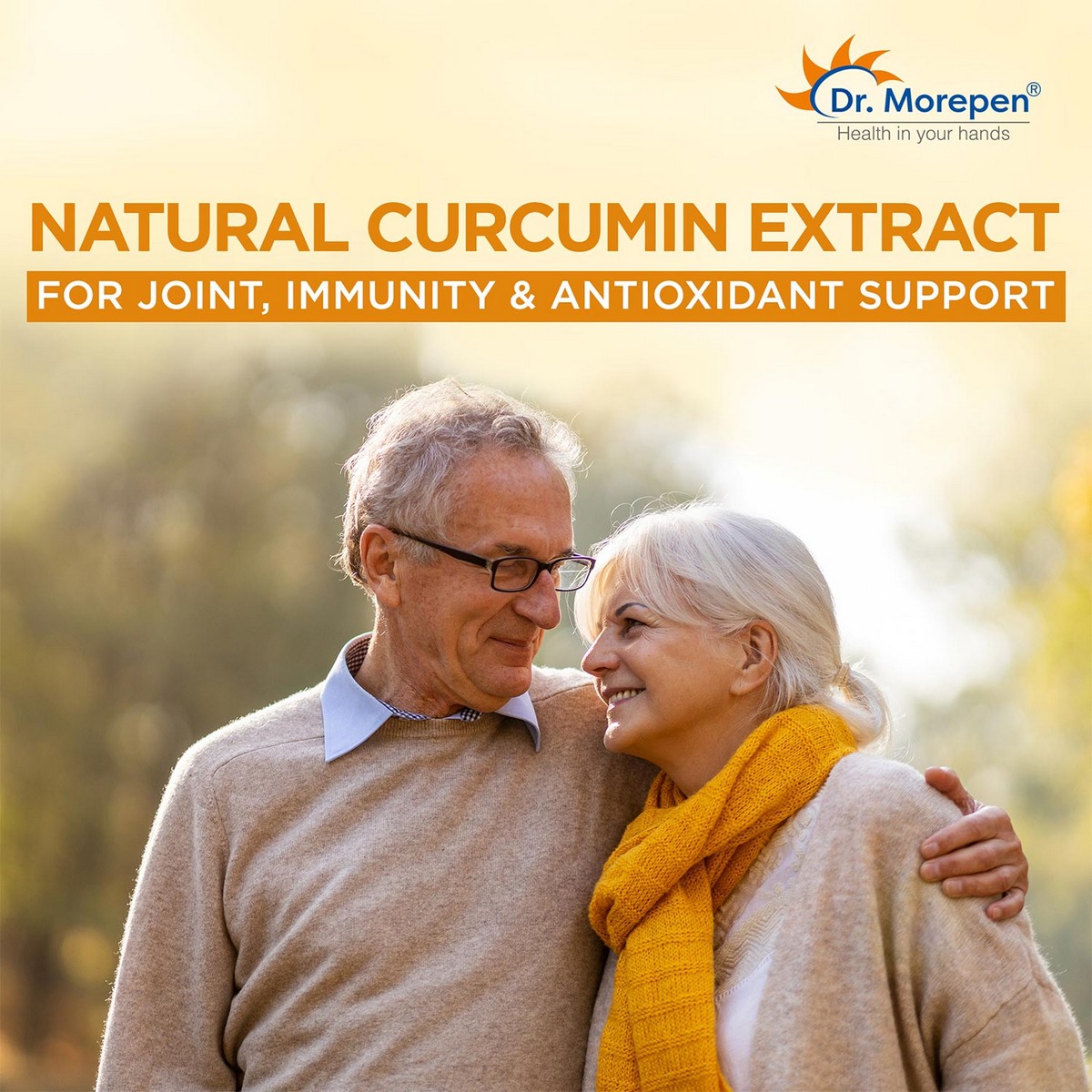 Dr. Morepen Curcumin Capsules (60 Cap) Buy 1 Get 1 Free.