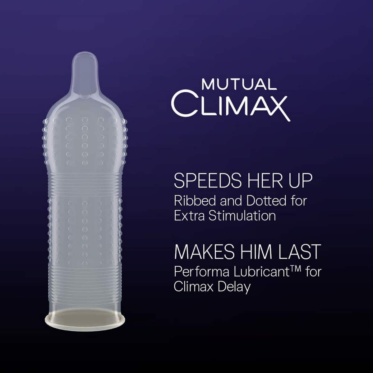 Durex Mutual Climax Condoms (10 N) & Lube (200 ml)