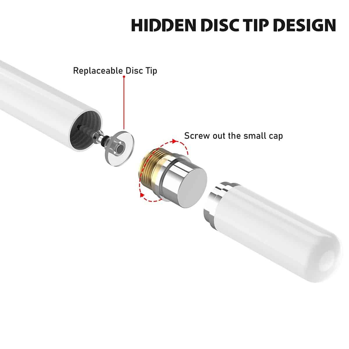 ELV Direct Capacitive Stylus Pen for Touchscreen Devices