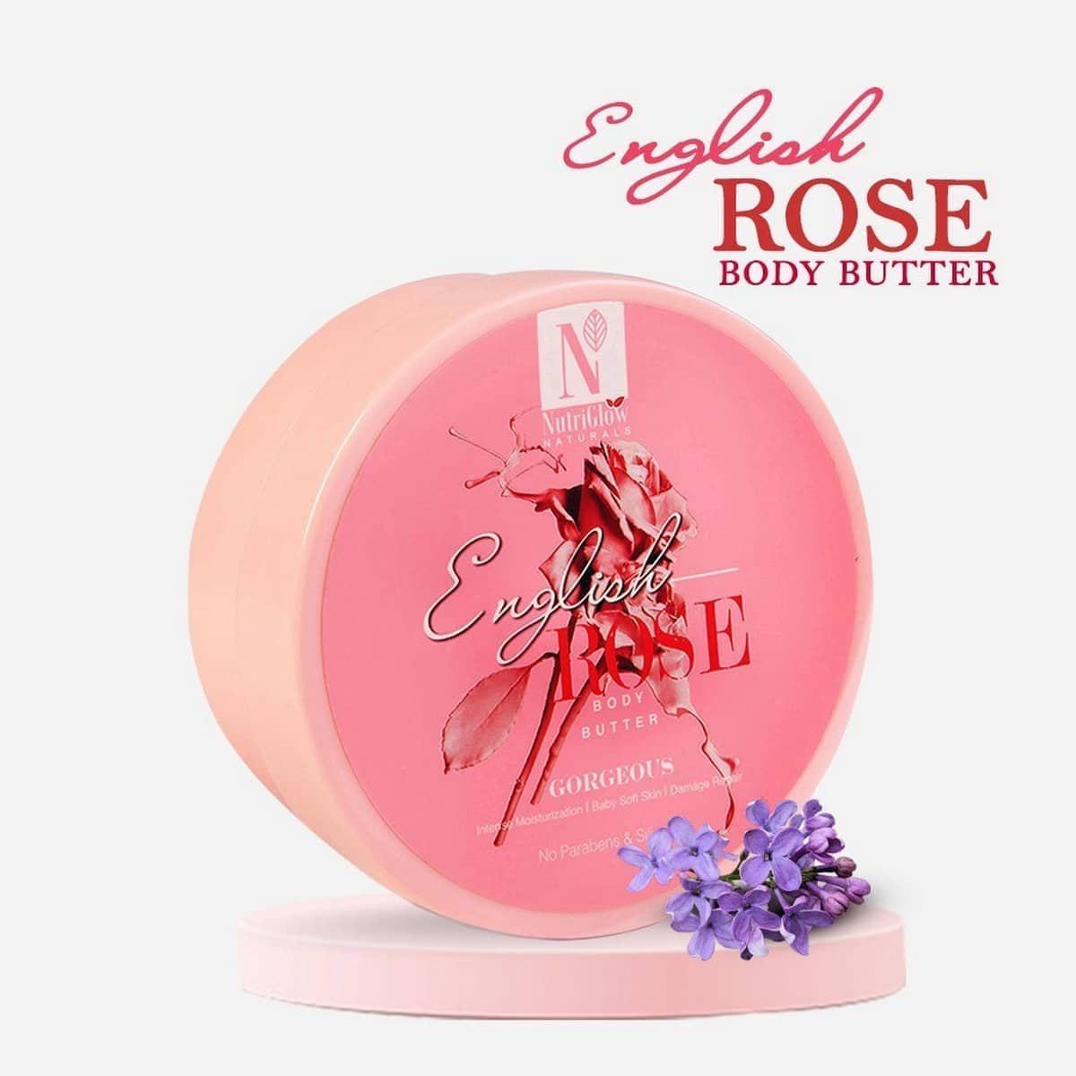 Nutriglow English Rose Body Butter (200 grams)