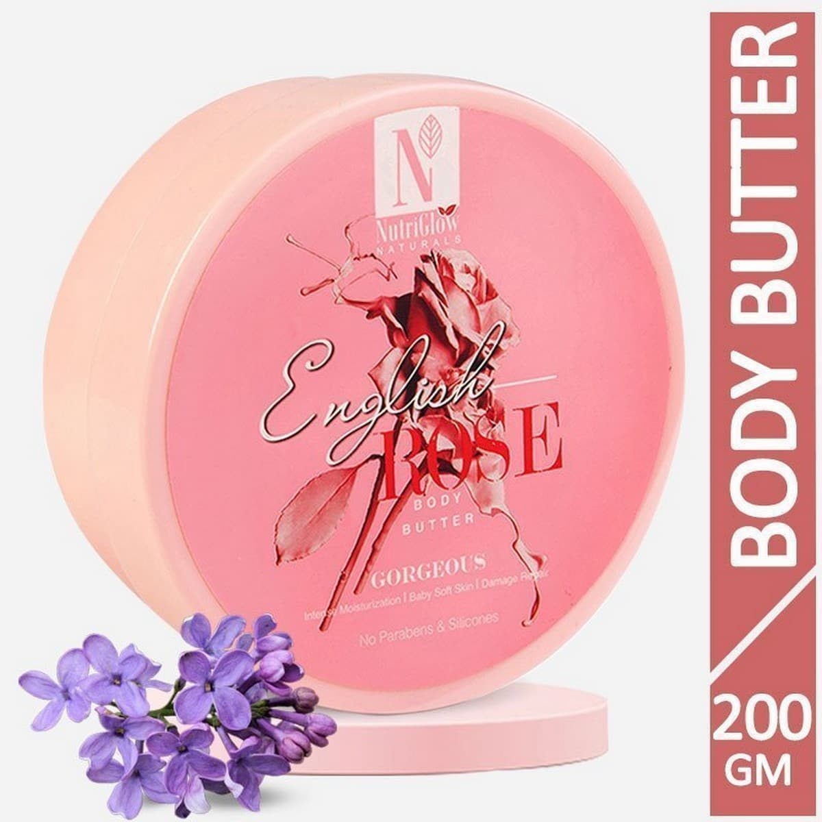 Nutriglow English Rose Body Butter (200 grams)