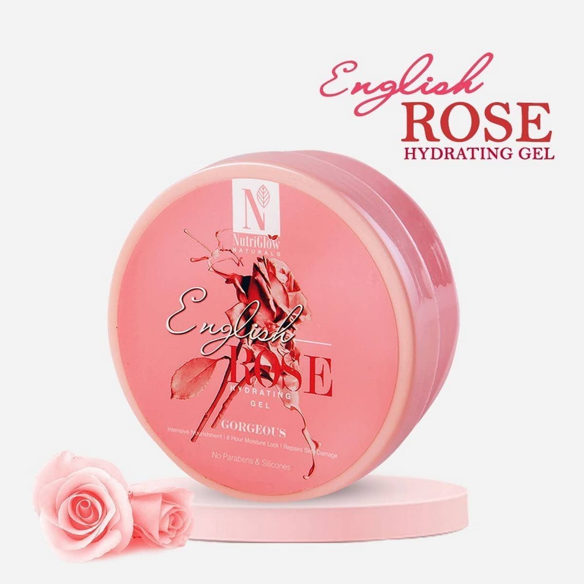 Nutriglow English Rose Hydrating Gel (200 grams)