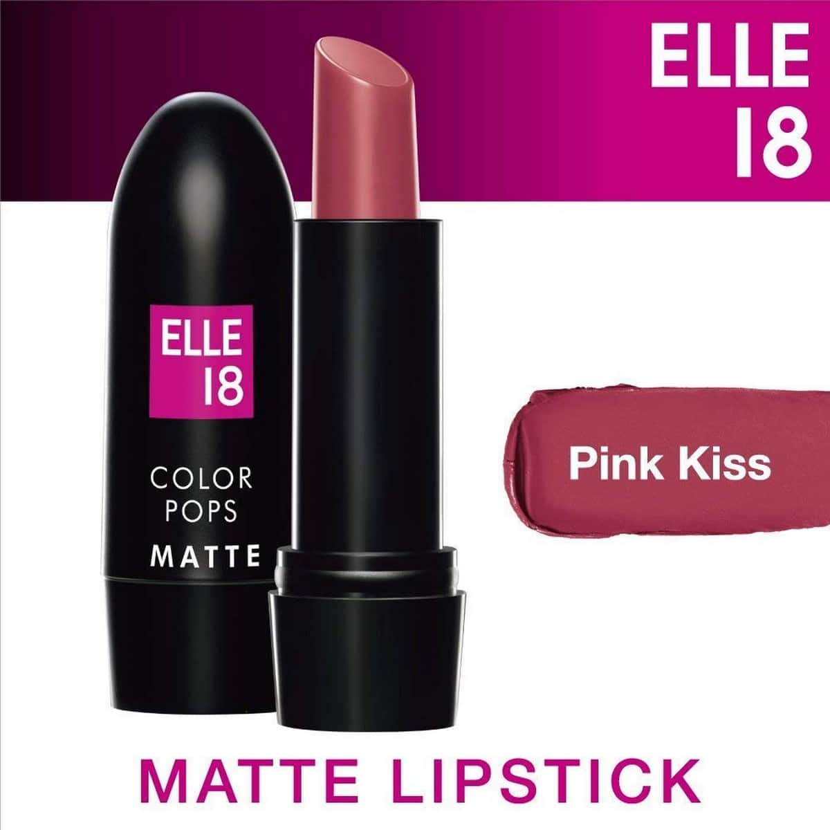 Elle 18 Combo Of Color Pop Matte Lip Colour Pink Kiss & Pink Show (4.3g)