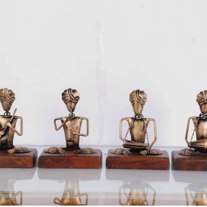 Set of 4 Musical Men Decorative Item