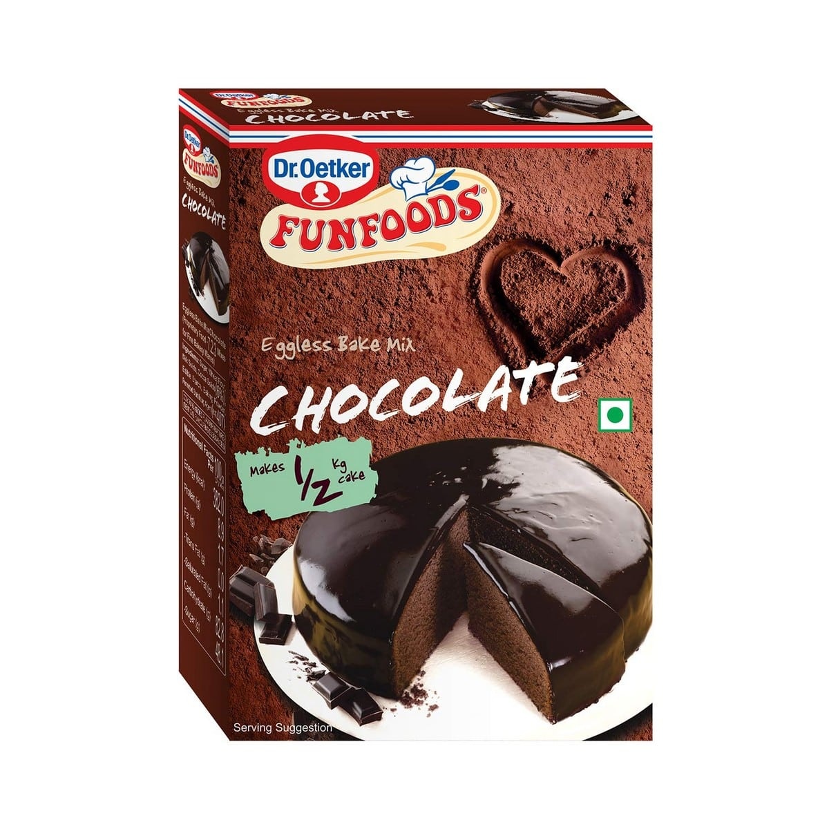 Funfoods Eggless Cake Mix Chocolate (250 grams)