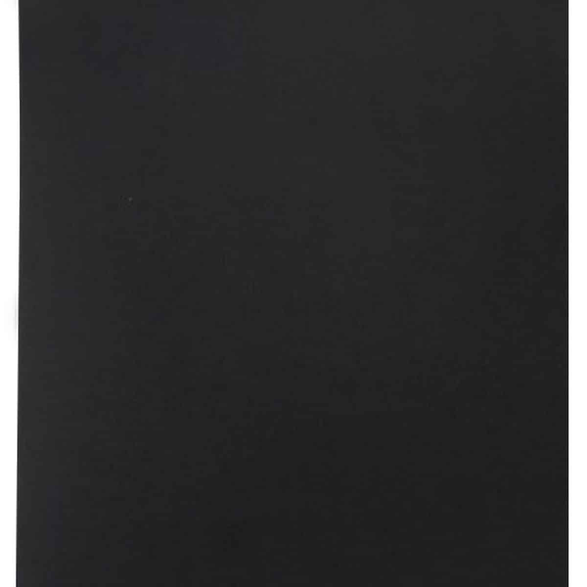 GRAVOLITE PU Rubber Yoga Mats Black Plain 24X72 Inches (5mm)