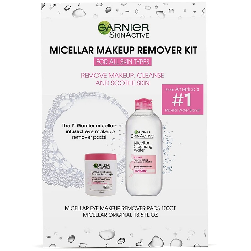 Garnier Micellar Makeup Removal Kit (13.5 fl oz)