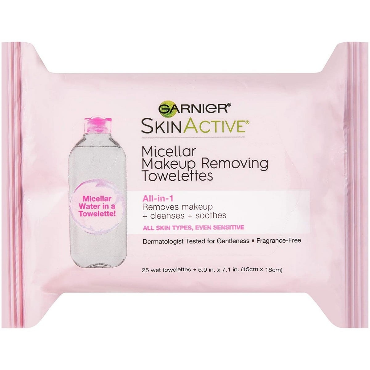 Garnier Micellar Makeup Removing (25 towelettes)