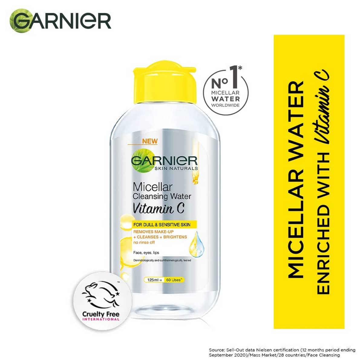 Garnier Micellar Water With Vitamin C (125 ml)