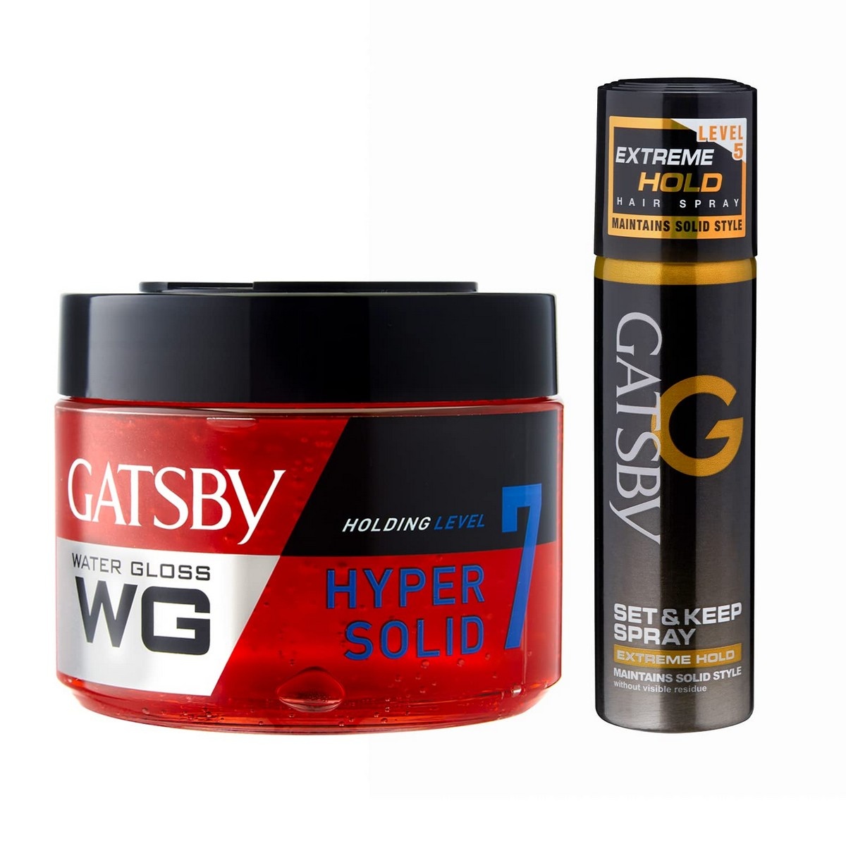 Gatsby Water Gloss With Set And Keep Hair Spray Â 