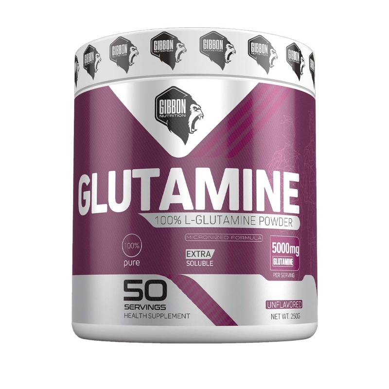 Gibbon Glutamine Extra Soluble 5000mg Glutamine Per Servings (250 gram)