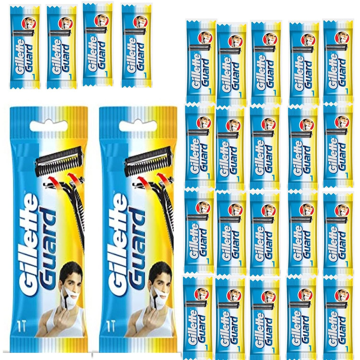 Gillette Guard 2 Razor 24 Cartridge Blade