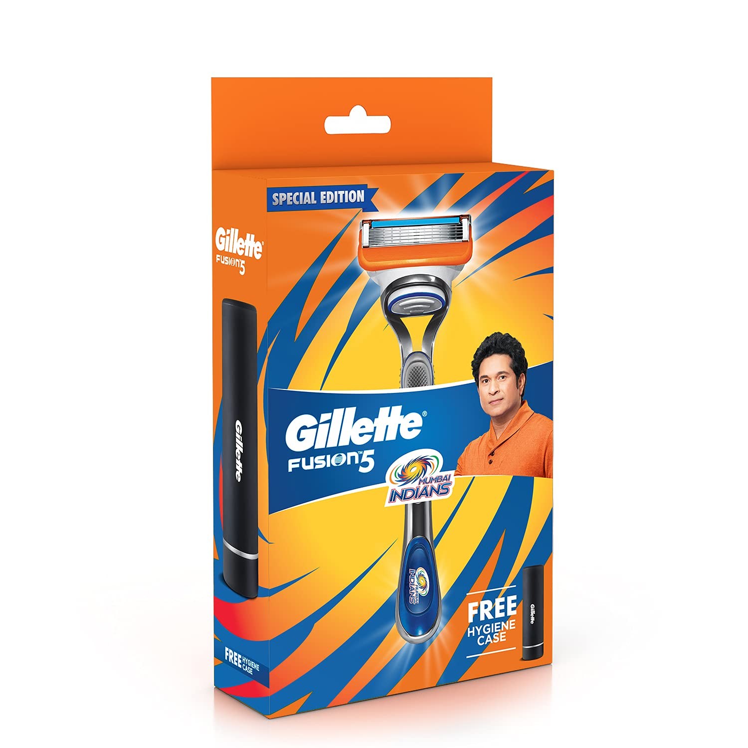 Gillette Mumbai Indians Limited Edition Fusion Razor