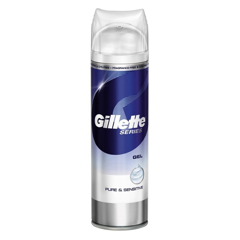 Gillette Series Pure and Sensitive Pre Shave Gel (195 grams)