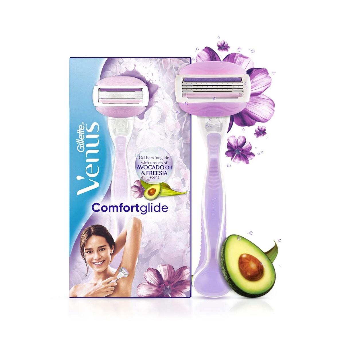 Gillette Venus Comfortglide Hair Removal Razor for Women